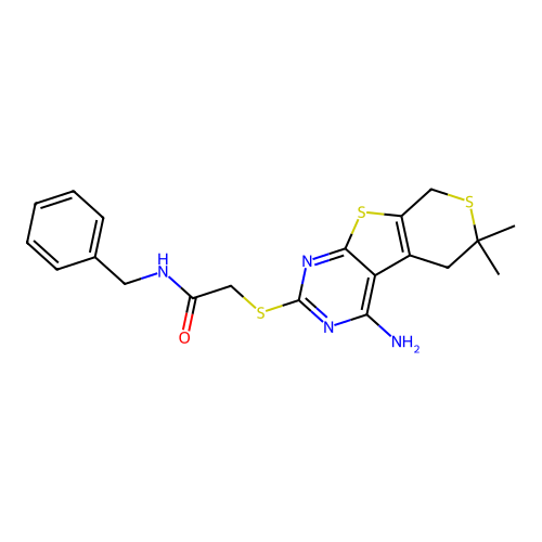 C20H22N4OS3 structure