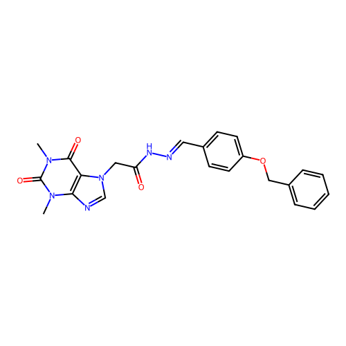 C23H22N6O4 structure