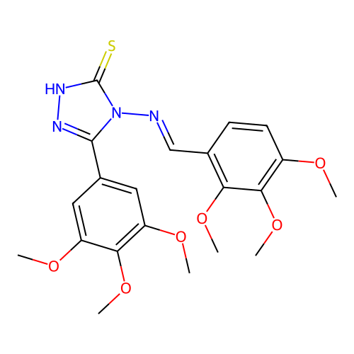 C21H24N4O6S structure