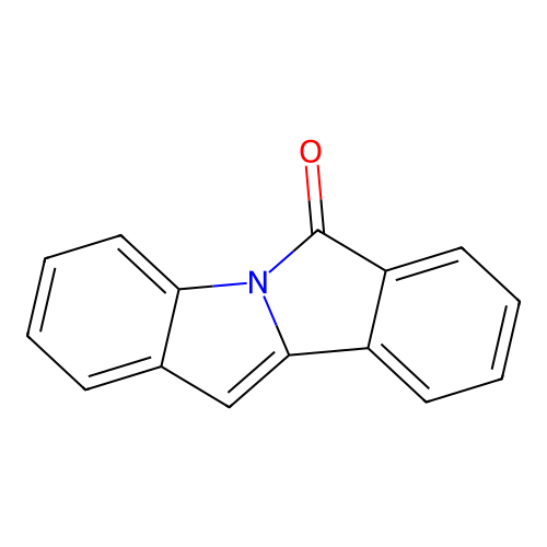 6H-isoindolo[2,1-a]indol-6-one structure