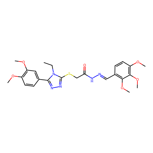 C24H29N5O6S structure