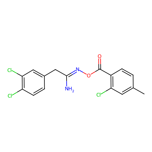 C16H13Cl3N2O2 structure