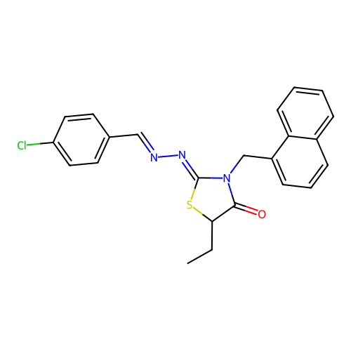 C23H20ClN3OS structure