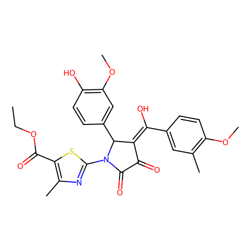 C27H26N2O8S structure