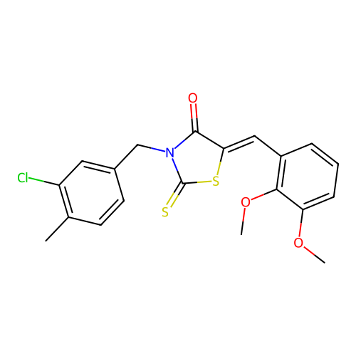C20H18ClNO3S2 structure