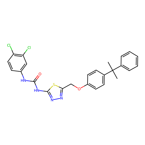 C25H22Cl2N4O2S structure