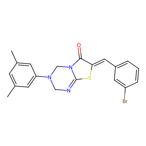 C20H18BrN3OS structure
