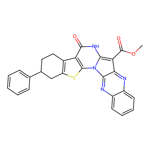 C27H20N4O3S structure