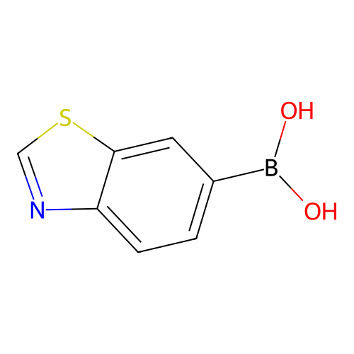 1,3-Benzothiazol-6-ylboronic acid structure