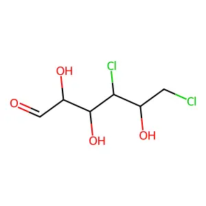 4,6-Dichloro-4,6-dideoxyhexose structure