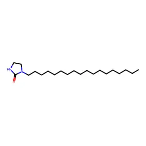 2-Imidazolidinone, 1-octadecyl- structure