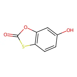 6-羟基-1,3-苯并噁硫醇-2-酮 structure