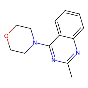 4-(2-Methylquinazolin-4-yl)morpholine structure