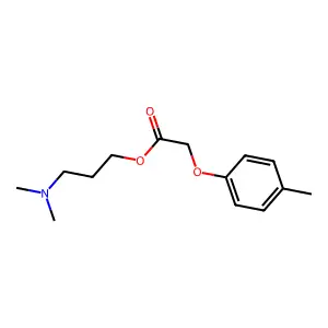 3-(Dimethylamino)propyl (4-methylphenoxy)acetate structure
