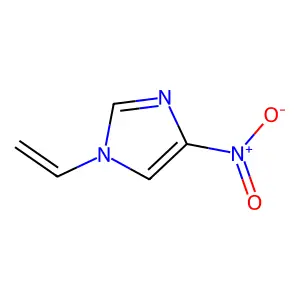 4-Nitro-1-vinyl-1H-imidazole structure