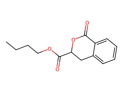 Butyl 1-oxoisochroman-3-carboxylate structure