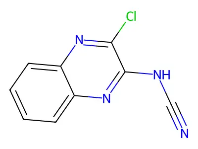 n-(3-Chloroquinoxalin-2-yl)cyanamide structure