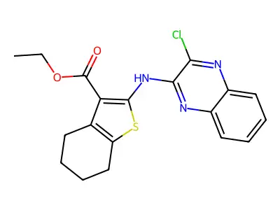 C19H18ClN3O2S structure