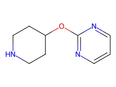 2-(Piperidin-4-yloxy)pyrimidine structure