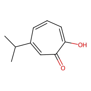 扁柏酚 structure