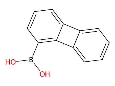 1-Biphenylenylboronic acid structure