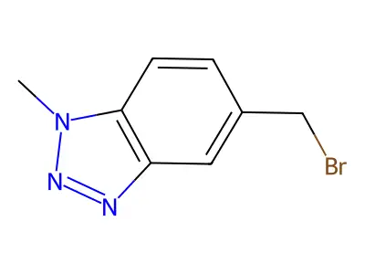 5-(Bromomethyl)-1-methyl-1H-benzotriazole structure