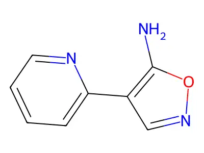 4-Pyridin-2-ylisoxazol-5-amine structure