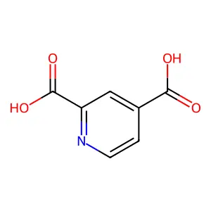 吡啶-2,4-二甲酸 structure
