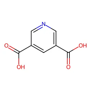 吡啶-3,5-二甲酸 structure