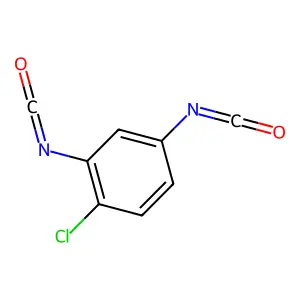 1-Chloro-2,4-diisocyanatobenzene structure