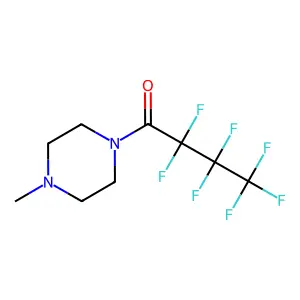 2,2,3,3,4,4,4-Heptafluoro-1-(4-methylpiperazin-1-yl)butan-1-one structure