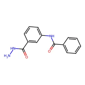 N-[3-(肼基羰基)苯基]苯甲酰胺 structure