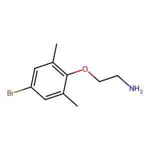 2-(4-Bromo-2,6-dimethyl-phenoxy)-ethylamine structure