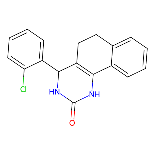 4-(2-Chlorophenyl)-3,4,5,6-tetrahydrobenzo[h]quinazolin-2-ol structure