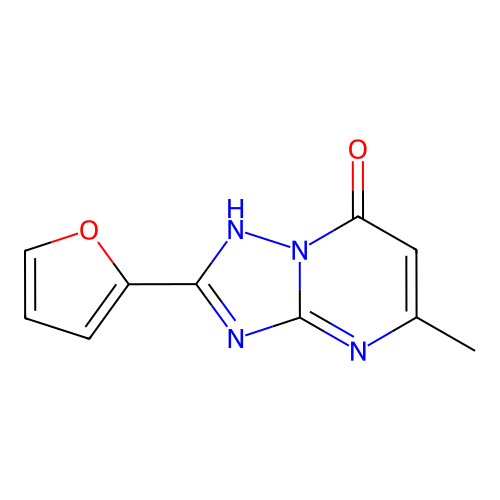 2-Furan-2-yl-5-methyl-4H-[1,2,4]triazolo[1,5-a]pyrimidin-7-one structure