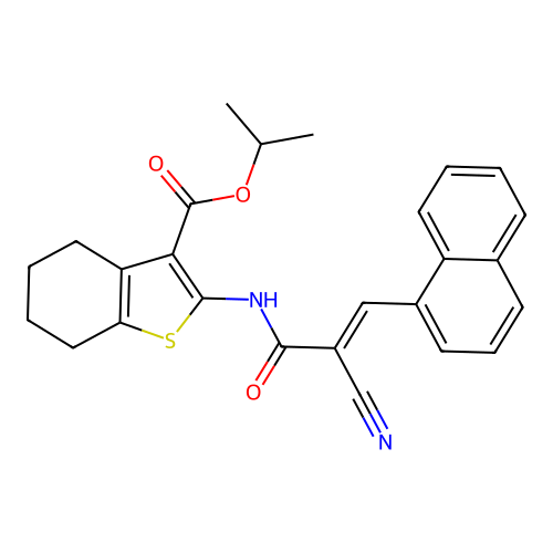C26H24N2O3S structure