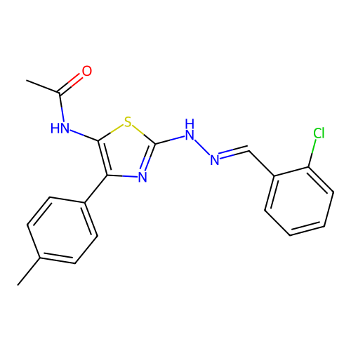 C19H17ClN4OS structure