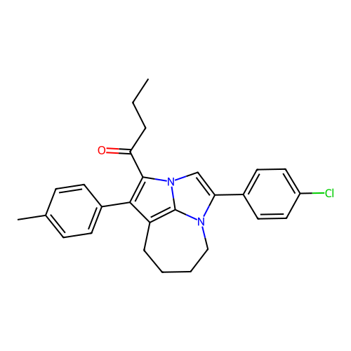 C27H27ClN2O structure