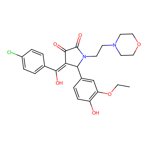 C25H27ClN2O6 structure