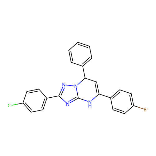 C23H16BrClN4 structure