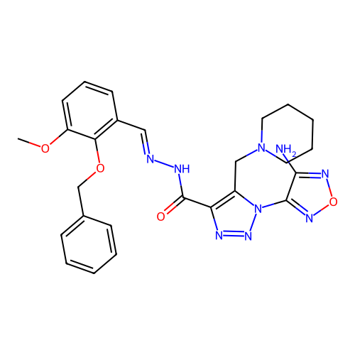 C26H29N9O4 structure