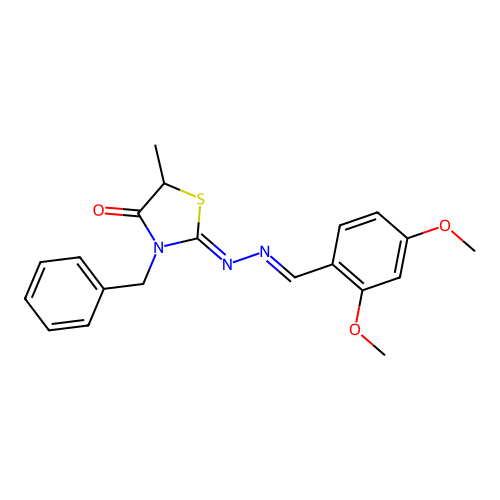 C20H21N3O3S structure