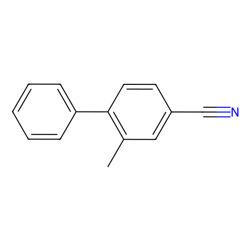 3-Methyl-4-phenylbenzonitrile structure