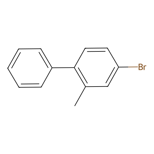 4-Bromo-2-methylbiphenyl structure