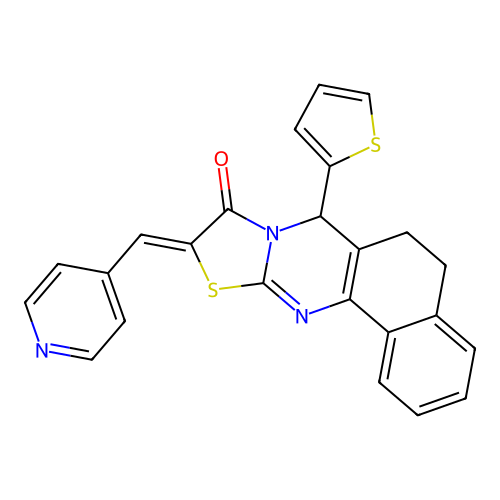 C24H17N3OS2 structure
