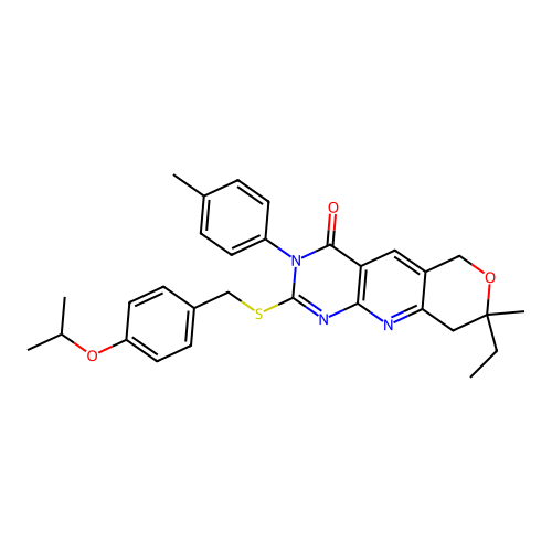 C30H33N3O3S structure
