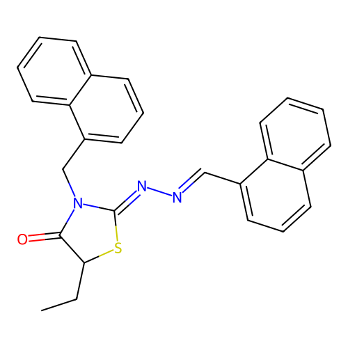 C27H23N3OS structure