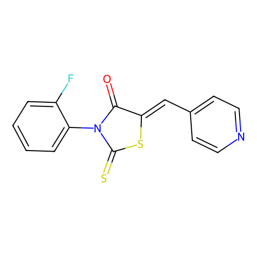 C15H9FN2OS2 structure
