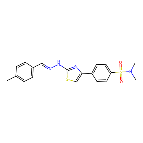 C19H20N4O2S2 structure
