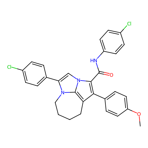 C30H25Cl2N3O2 structure